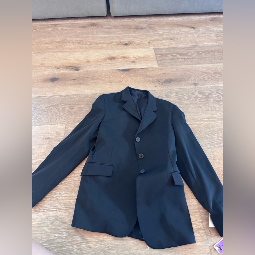 Rj classics Hampton 3 button soft shell coat navy girls 20R brand new